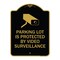 Signmission Designer Series-Parking Lot Is Protected By Video Surveillance With Graphic, 24" H, BG-1824-9799 A-DES-BG-1824-9799 - alternate 1